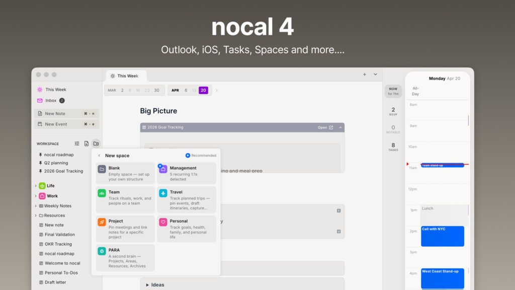 Weekly Workspace Calendar App Reinvents Productivity and Scheduling Workflows