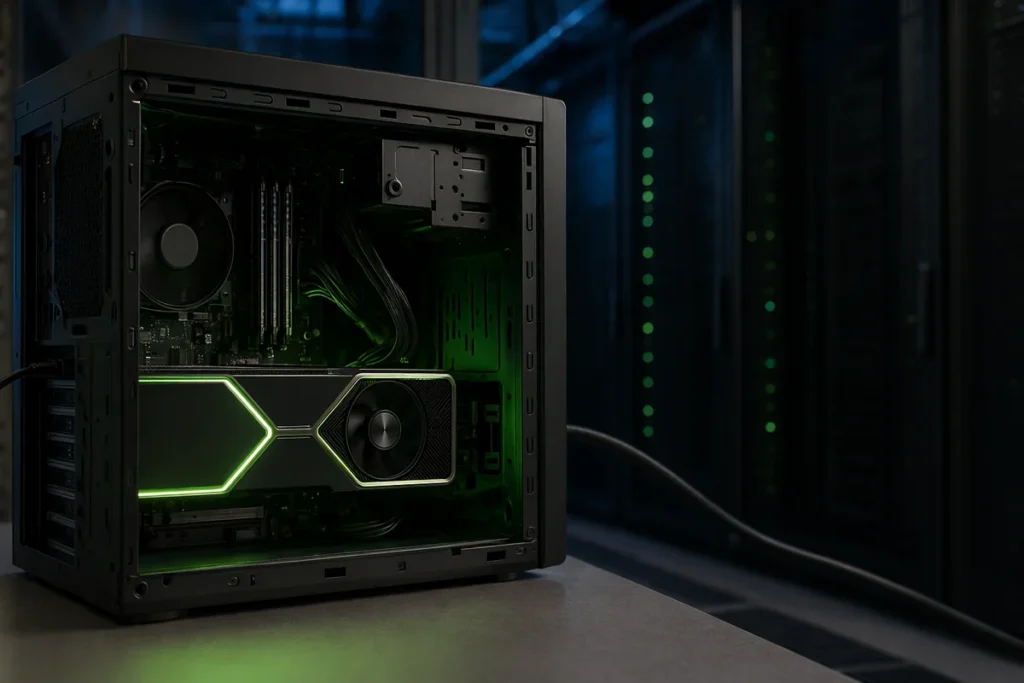 Dell Deskside Agentic AI workstation running agentic workflows locally with NVIDIA integration