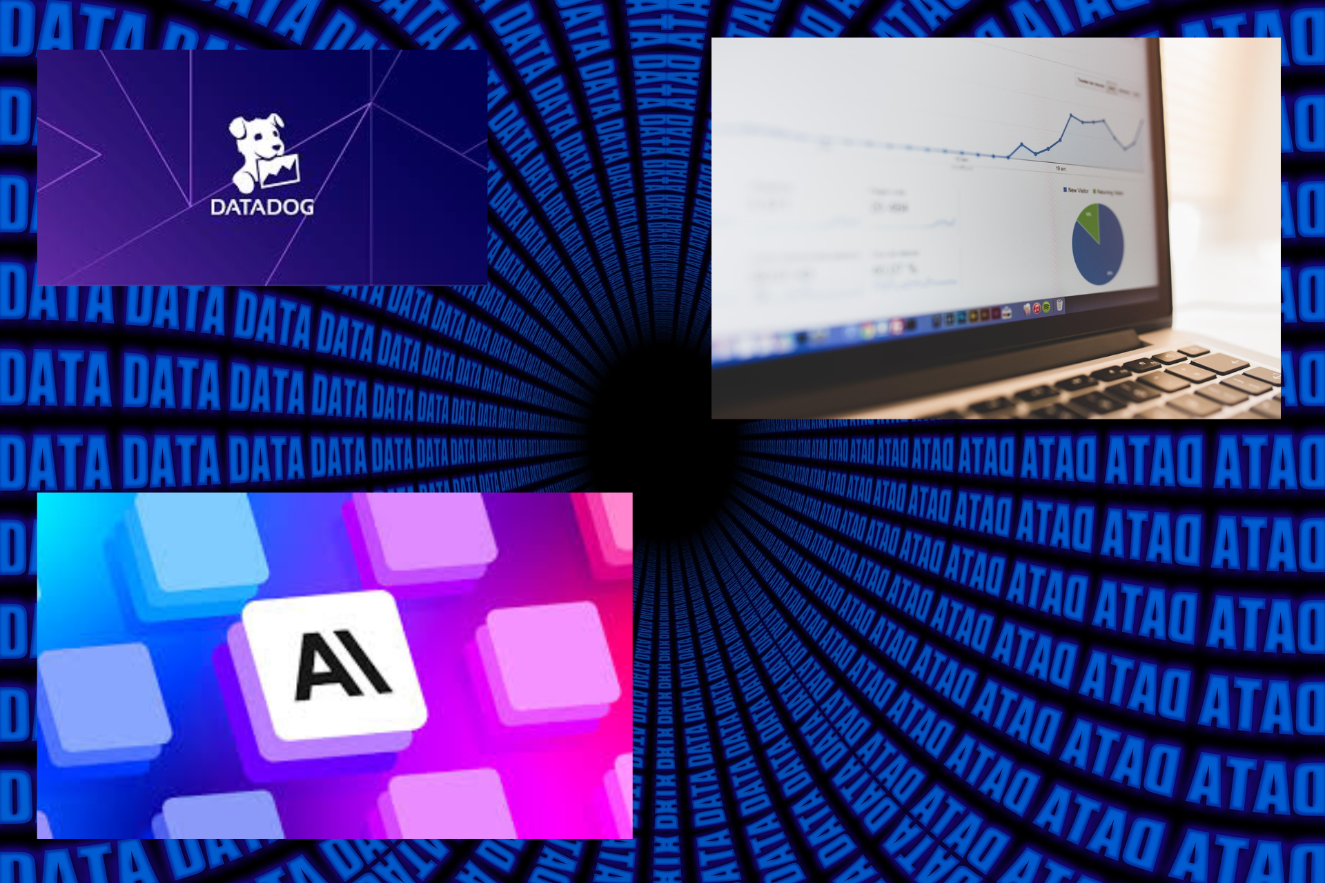 Datadog CCM dashboard showing unified AI cost data across OpenAI, Anthropic, Google Gemini, and Amazon Bedrock providers