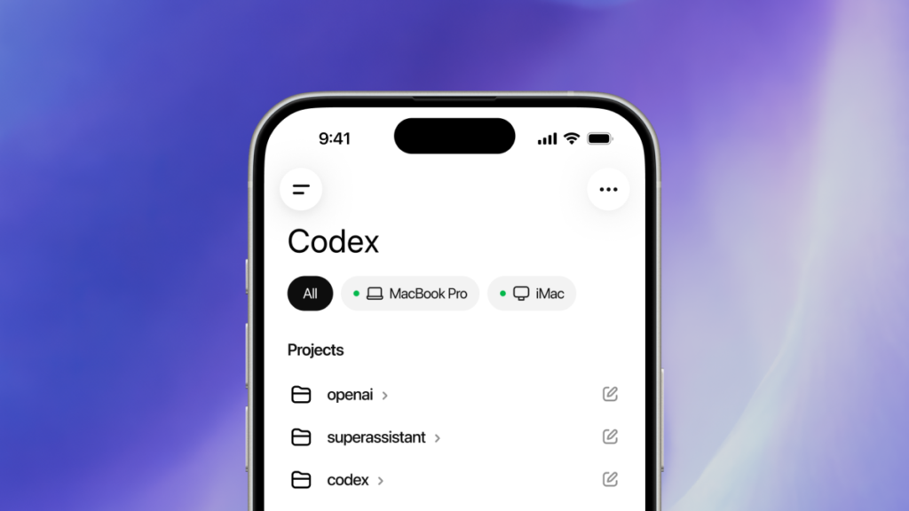 OpenAI Codex Is Now on Your Phone