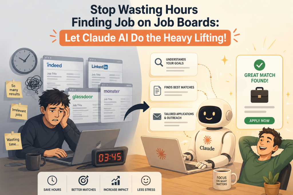 Stop Wasting Hours Finding Job on Job Boards: Let Claude AI Do the Heavy Lifting!