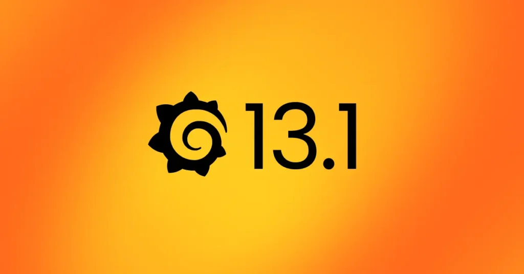 Grafana 13.1 dashboard showing AI Assistant connected to multiple data sources