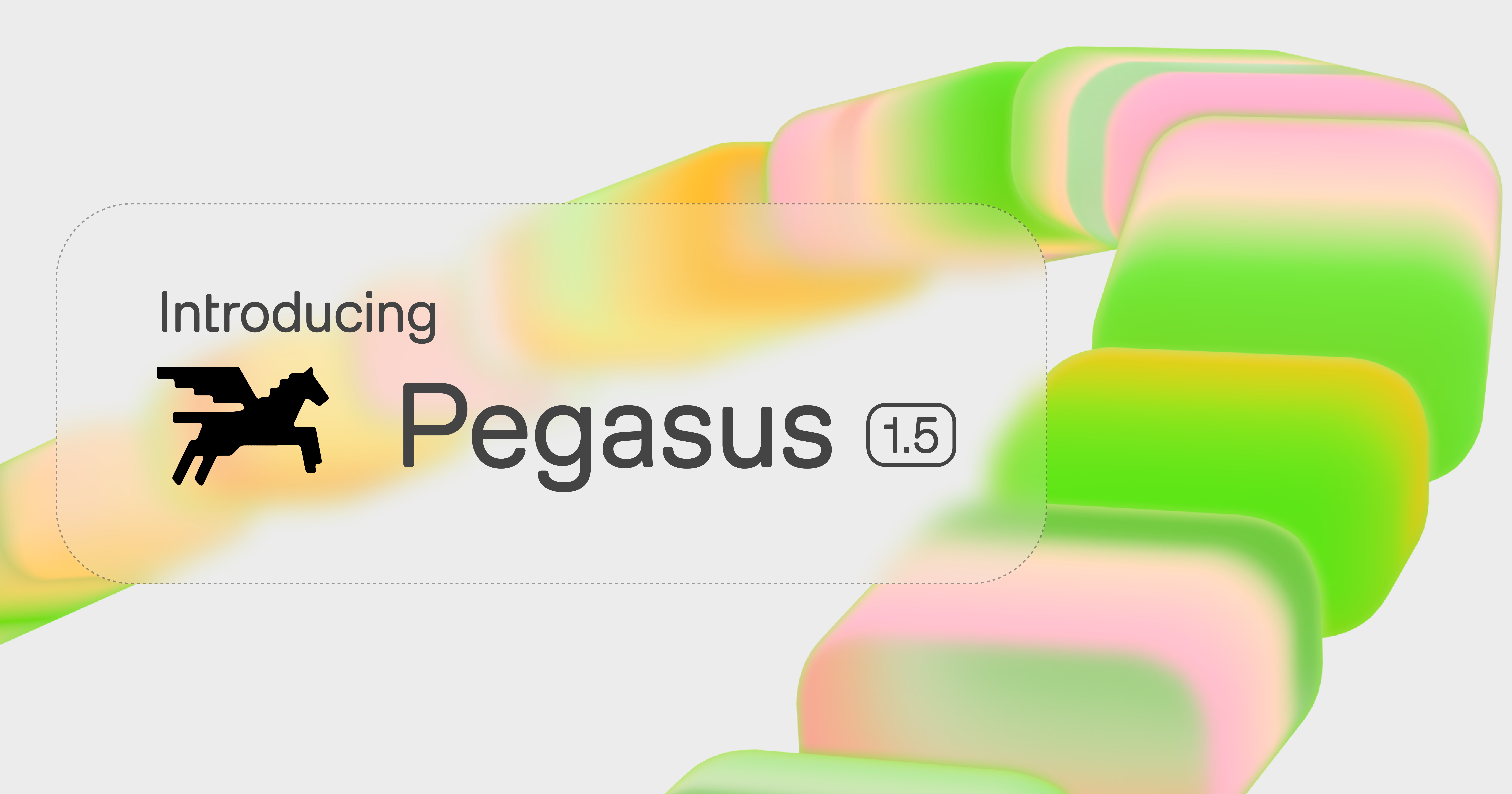 Pegasus 1.5 Turns Video Footage Into Queryable AI Data.