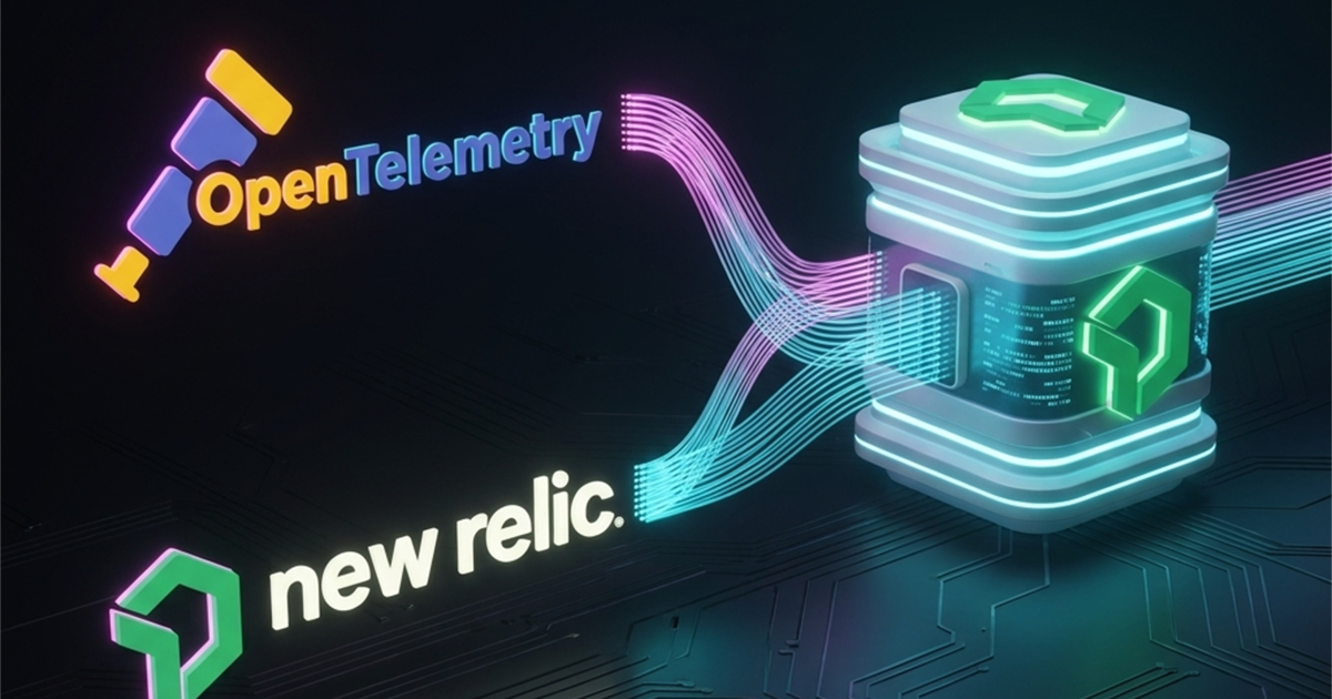 New Relic hybrid agent bridging OpenTelemetry API with APM pipeline for vendor-neutral observability