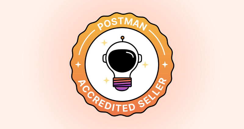 Postman Accredited Seller partner sales accreditation program banner