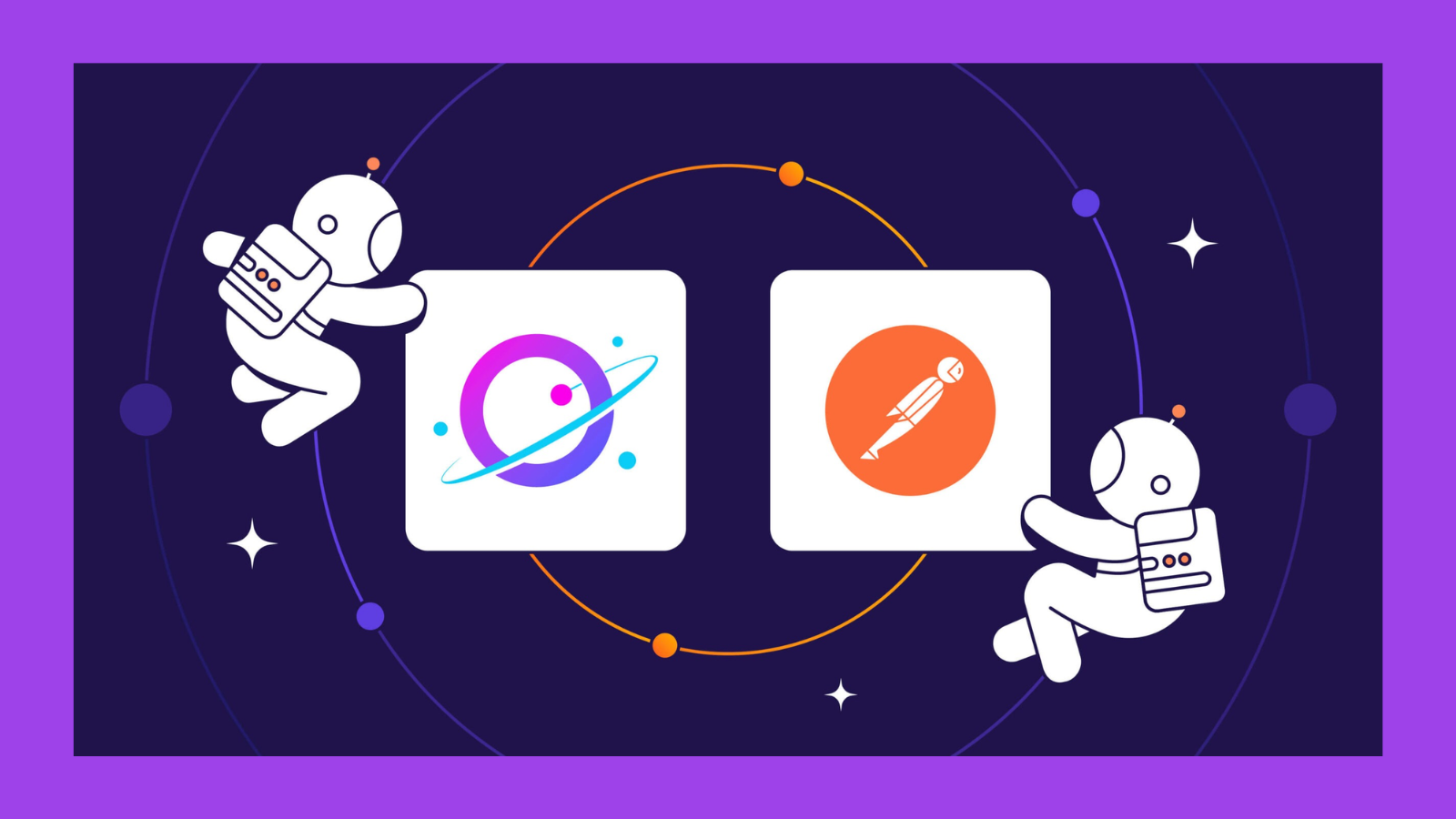 Postman Orbit API discovery tool interface showing search and integrate results for AI agents